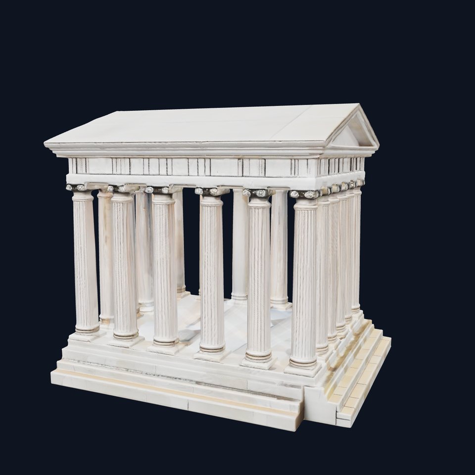 Classical Greek Temple model pack